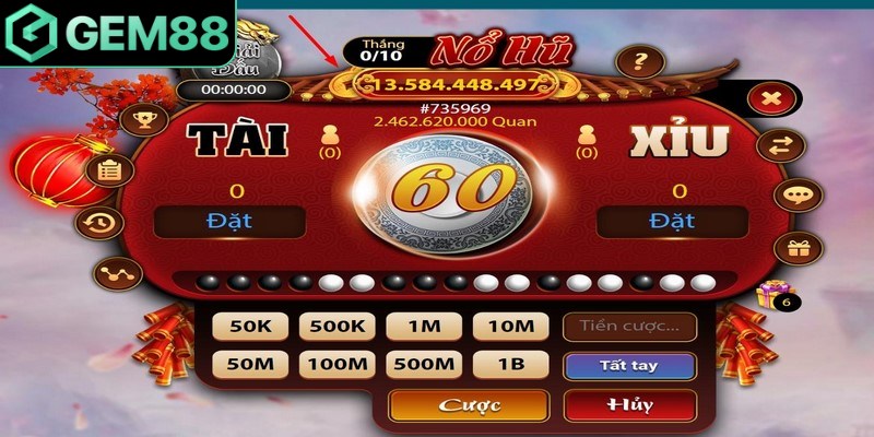 Chi tiết về luật chơi Nổ hũ Tài Xỉu cho anh em bet thủ